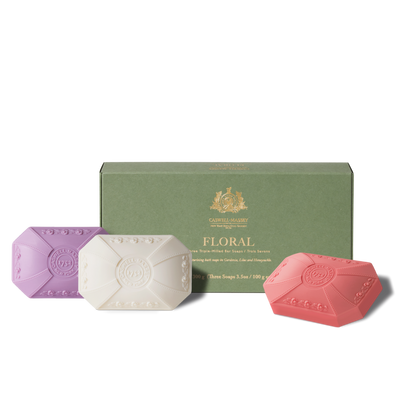 Caswell-Massey Floral Soap Set
