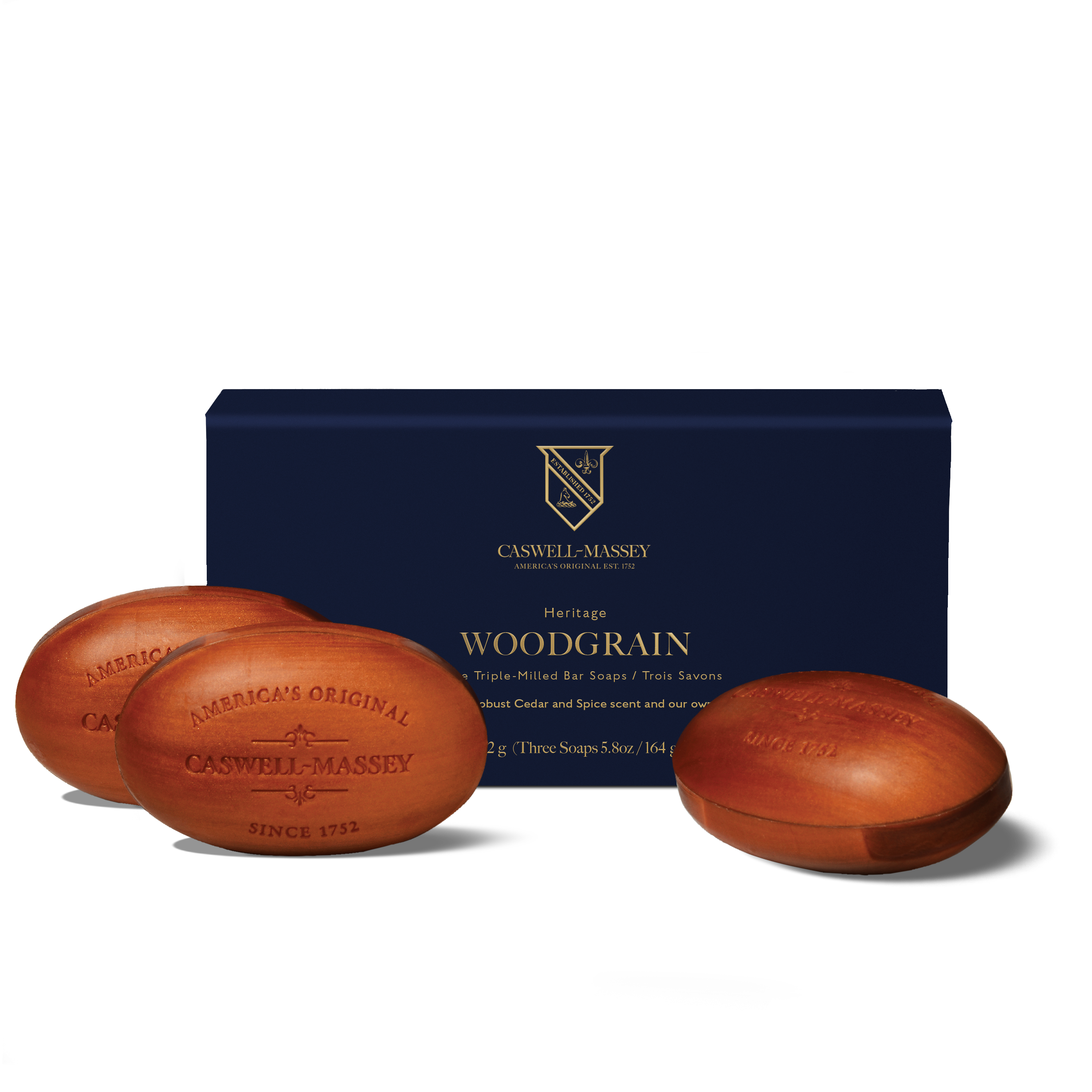 Caswell-Massey Woodgrain Sandalwood Bar Soap #1