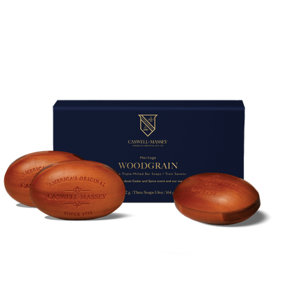 Caswell-Massey Woodgrain Sandalwood Bar Soap