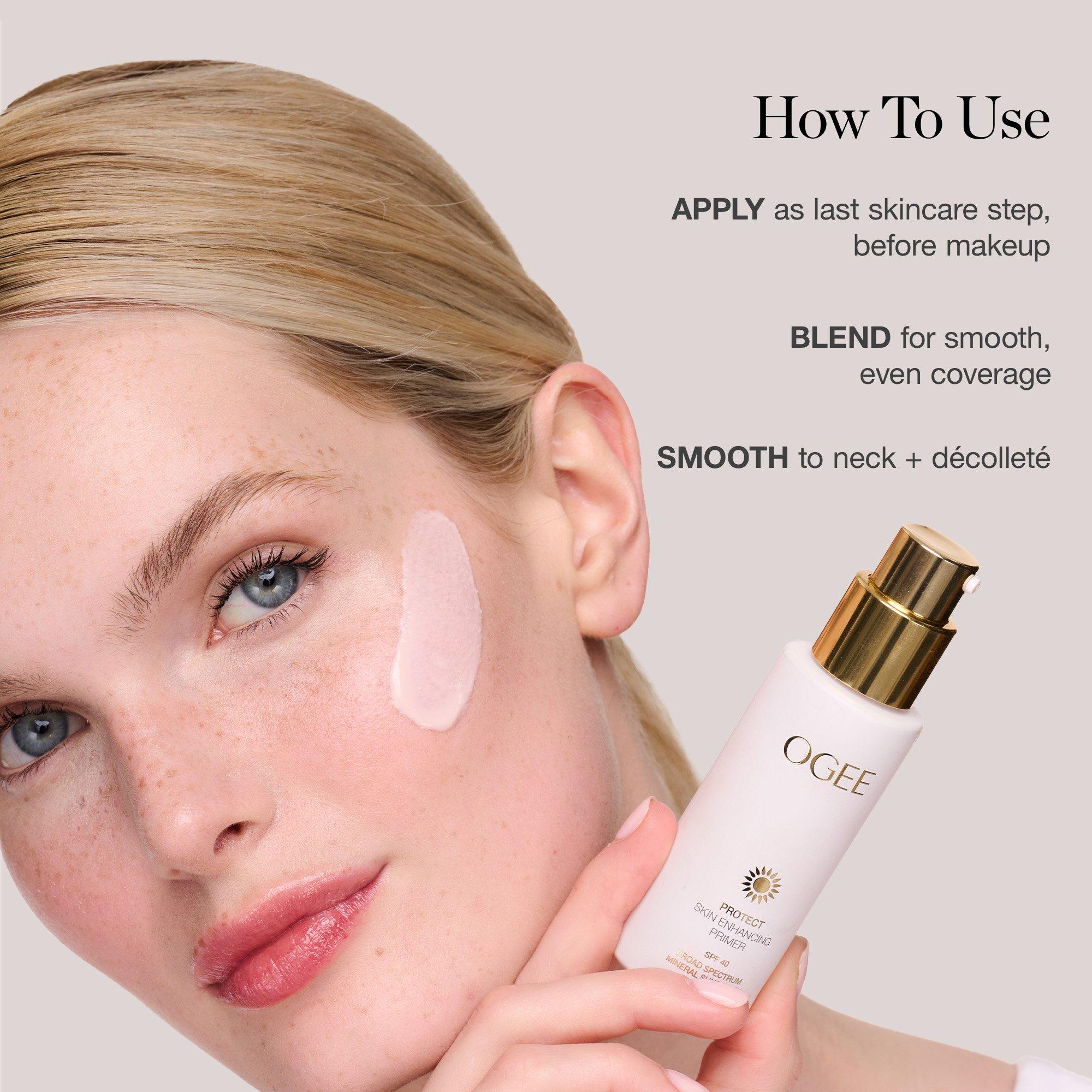 Праймер для лица Ogee с эффектом ухоженной кожи, SPF 40 — фото 6