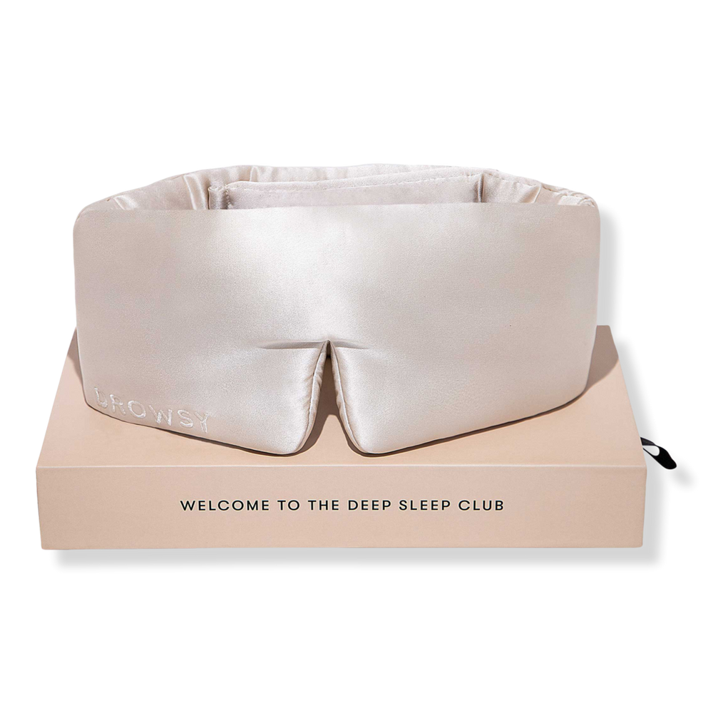 Drowsy Original Silk Sleep Mask - Dusty Gold