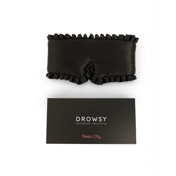 Drowsy Sleep in the City Silk Sleep Mask #1