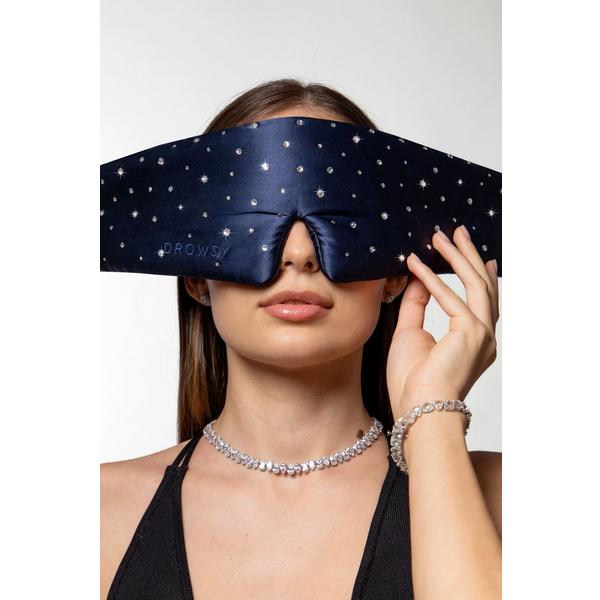 Drowsy Swarovski Silk Sleep Mask #3