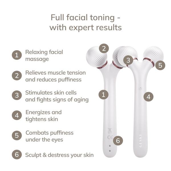 Geske SmartAppGuided Sonic Facial Roller | 4 in 1 #2