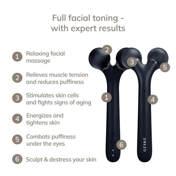 Geske SmartAppGuided Sonic Facial Roller | 4 in 1 #2