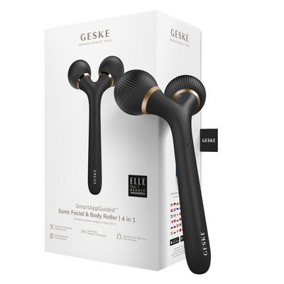 Geske SmartAppGuided Sonic Facial & Body Roller | 4 in 1