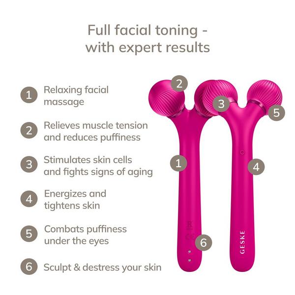 Geske SmartAppGuided Sonic Facial Roller | 4 in 1 #2