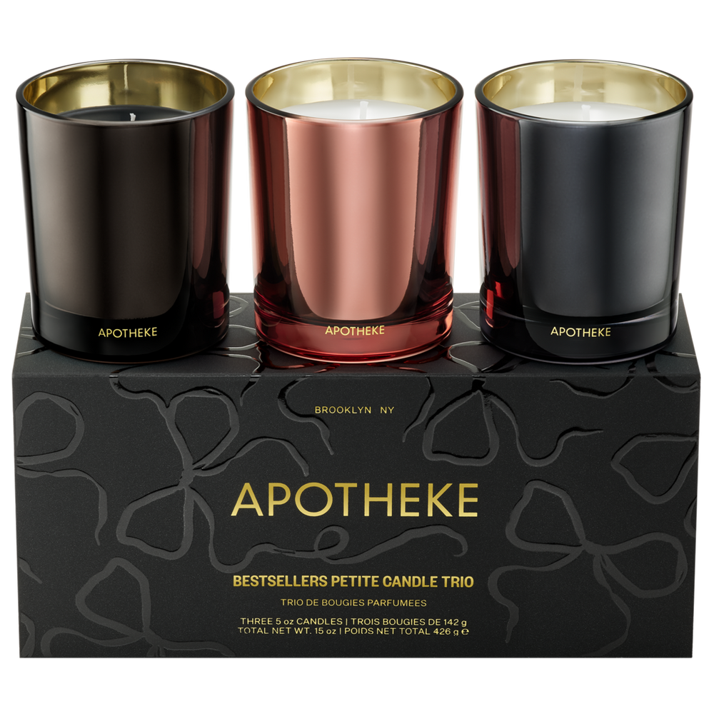 APOTHEKE Bestsellers Petite Scented Candle Trio