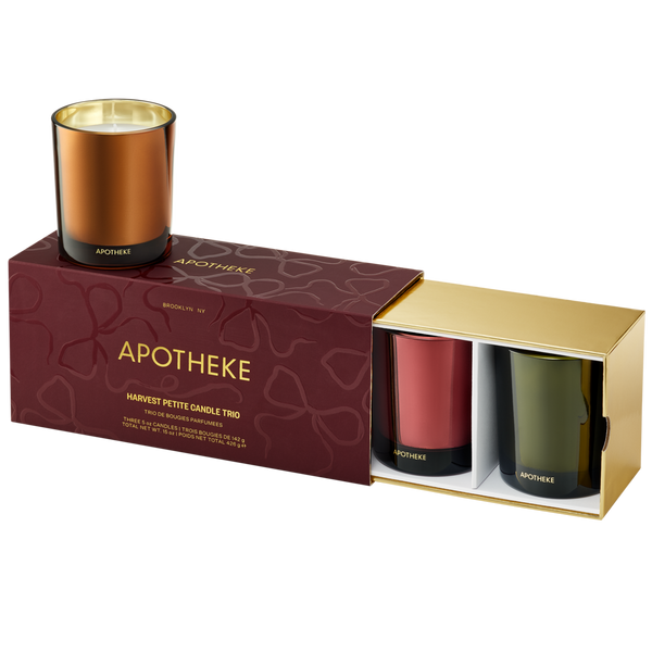 APOTHEKE Harvest Petite Scented Candle Trio #2