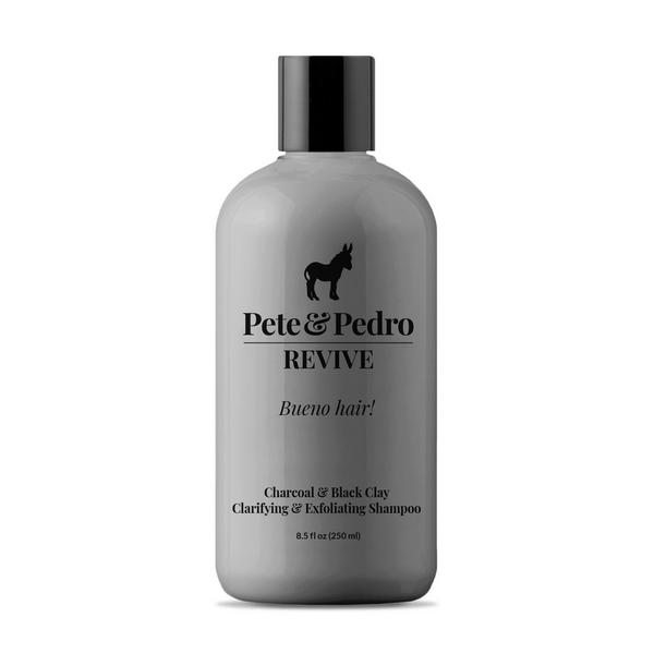 Pete & Pedro REVIVE Black Clay & Charcoal Clarifying & Exfoliating Scalp Shampoo #1