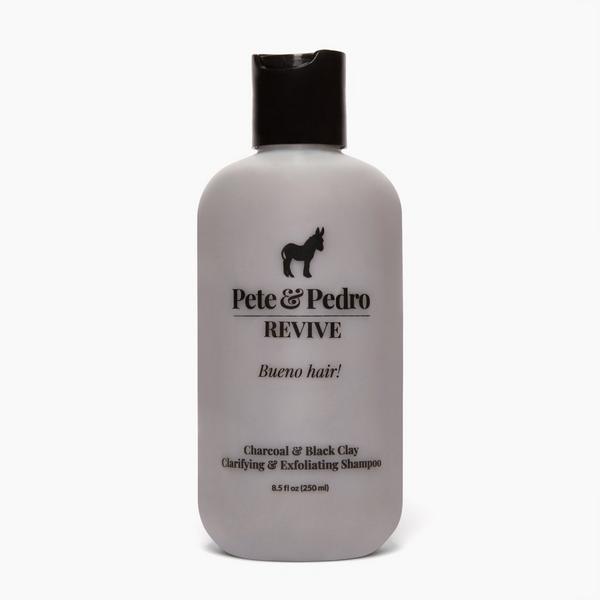 Pete & Pedro REVIVE Black Clay & Charcoal Clarifying & Exfoliating Scalp Shampoo #4