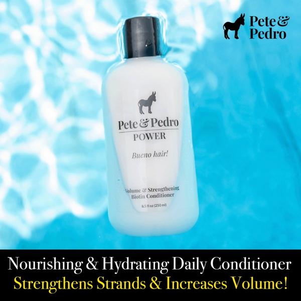 Pete & Pedro POWER Volumizing & Strengthening Biotin Conditioner #3