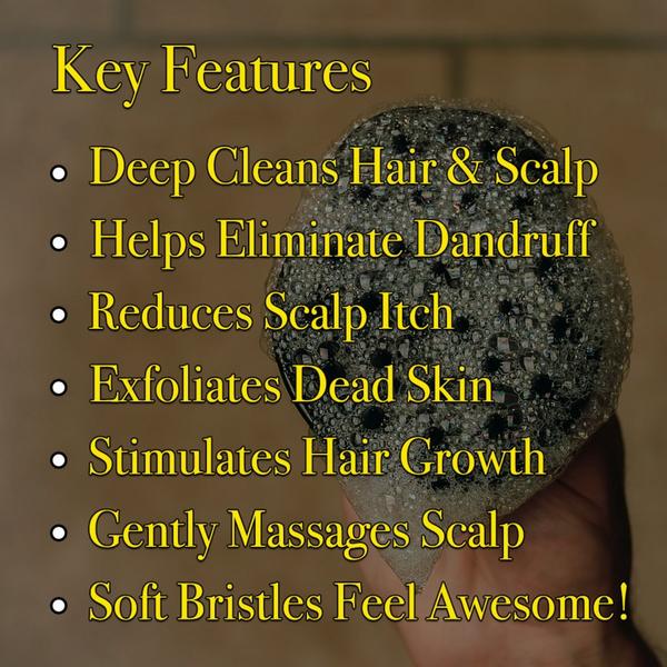 Pete & Pedro Scalp Massager Shampoo Hair Brush #5