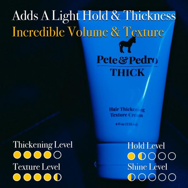 Pete & Pedro THICK Hair Thickening & Light-Hold Styling Cream #5