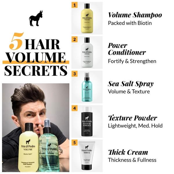 Pete & Pedro THICK Hair Thickening & Light-Hold Styling Cream #8