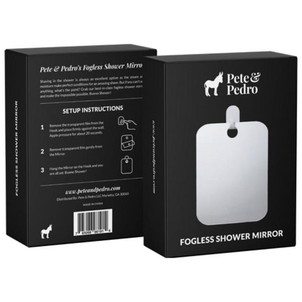 Pete & Pedro Fogless Shower Mirror #6