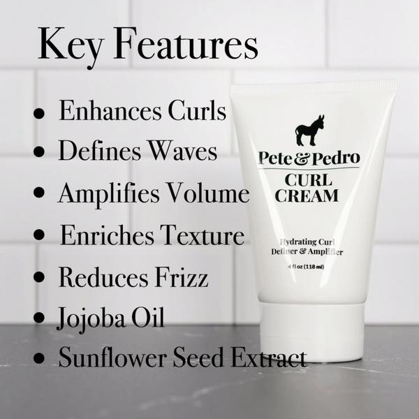 Pete & Pedro CURL CREAM Curl Enhancer & Frizz Reducer #2