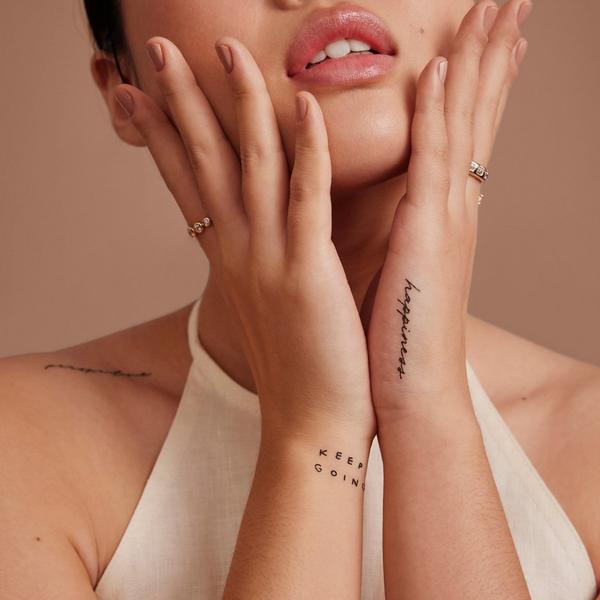 Inked by Dani Mantra Temporary Tattoo Pack #3