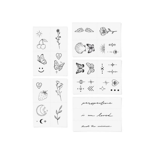 Inked by Dani Founders Favorites Temporary Tattoo Pack #3