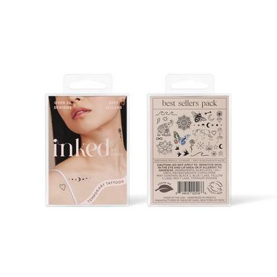 Inked by Dani Best Sellers Temporary Tattoo Pack