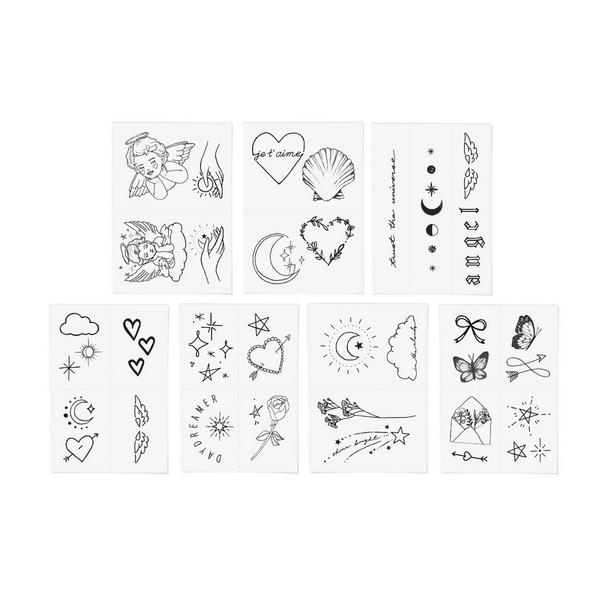 Inked by Dani Angelic Temporary Tattoo Pack #2