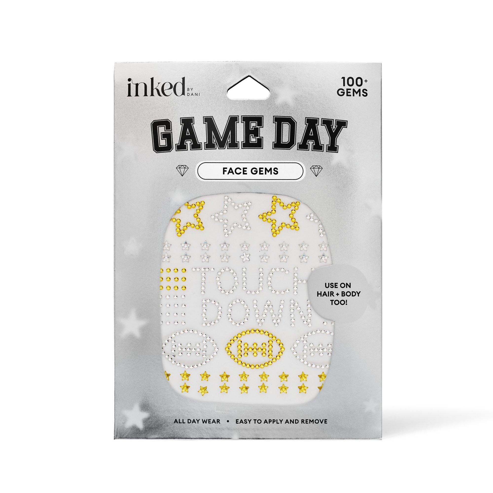 Inked by Dani Game Day Face Gems #1