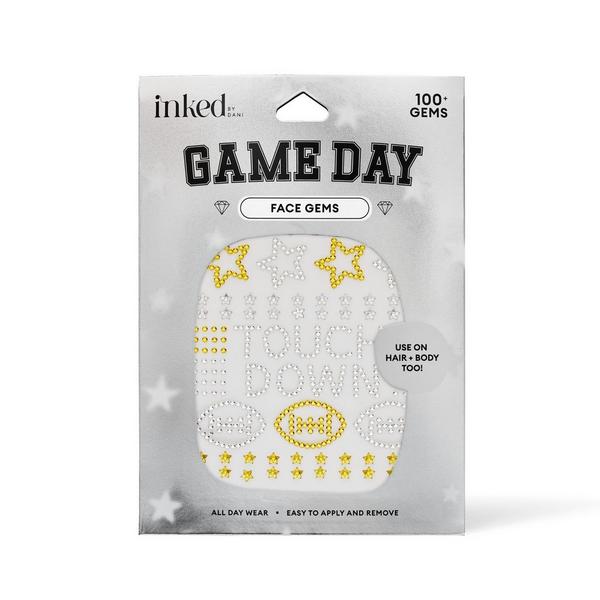 Inked by Dani Game Day Face Gems #1