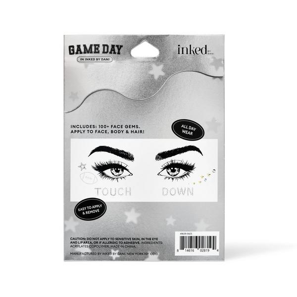 Inked by Dani Game Day Face Gems #2