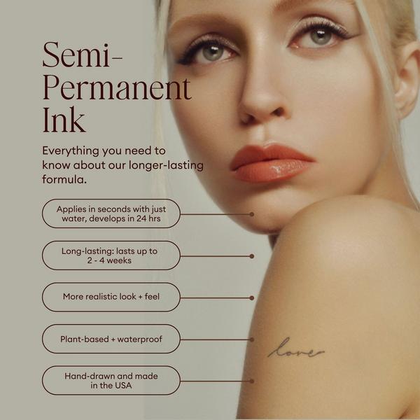 Inked by Dani Semi-Permanent Tattoos: Dreamy Pack #3