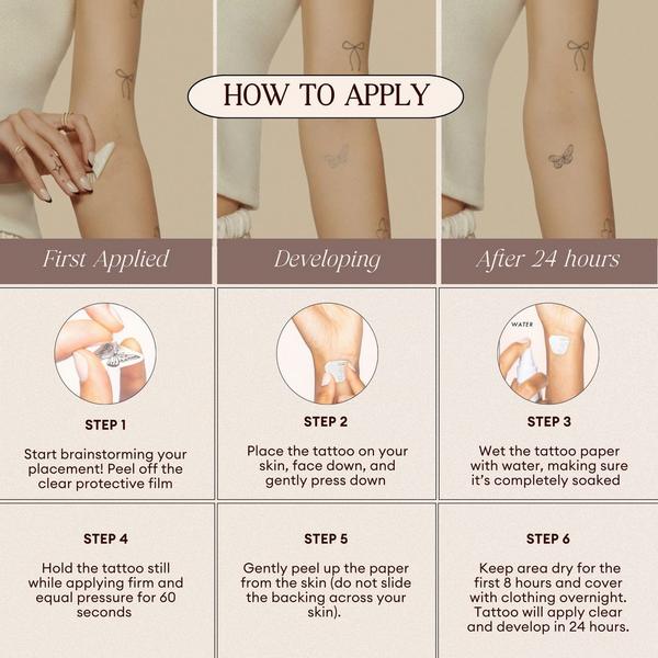 Inked by Dani Semi-Permanent Tattoos: Dreamy Pack #4