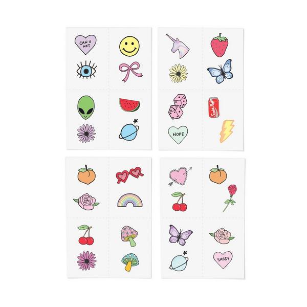 Inked by Dani Retro Littles Temporary Tattoo Pack #2