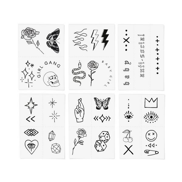 Inked by Dani Bad Babe Temporary Tattoo Pack #2