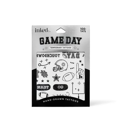 Inked by Dani Game Day Touchdown Temporary Tattoo Pack