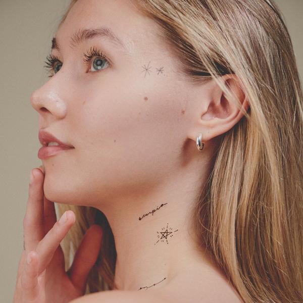 Inked by Dani Zodiac Collection: Water Signs Temporary Tattoo Pack #3