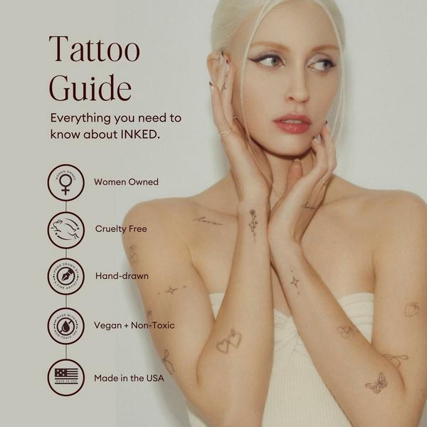 Inked by Dani Zodiac Collection: Water Signs Temporary Tattoo Pack #4