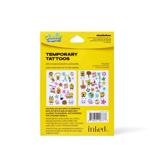 Inked by Dani INKED by Dani x Spongebob: Best Day Ever Tattoos #2