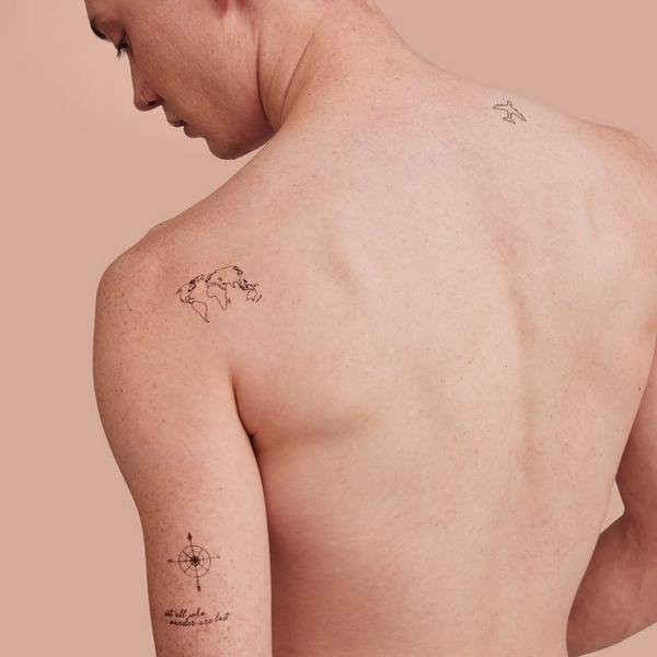 Inked by Dani Destination Temporary Tattoo Pack #3