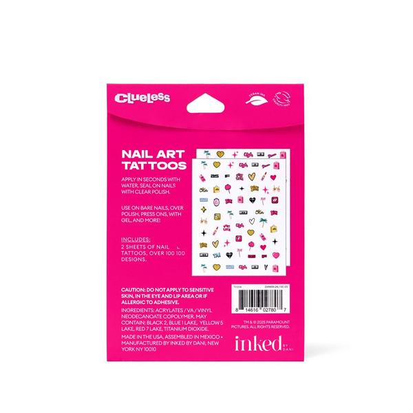 Inked by Dani INKED by Dani x Clueless: Whatever Nail Art #2