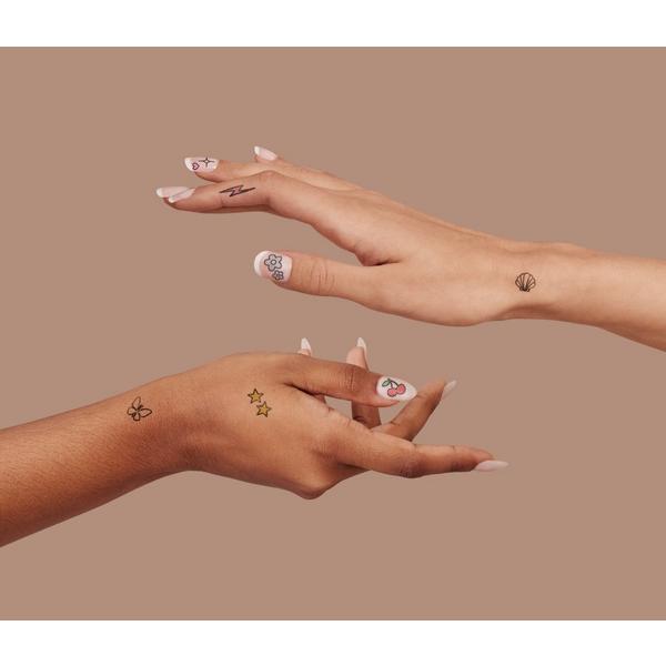 Inked by Dani Pastel Magic Nail Art Temporary Tattoo Pack #4