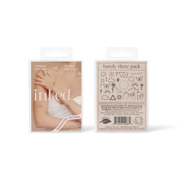 Inked by Dani Barely There Temporary Tattoo Pack #1