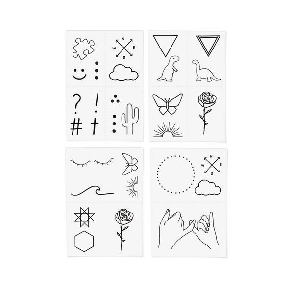 Inked by Dani Barely There Temporary Tattoo Pack #3