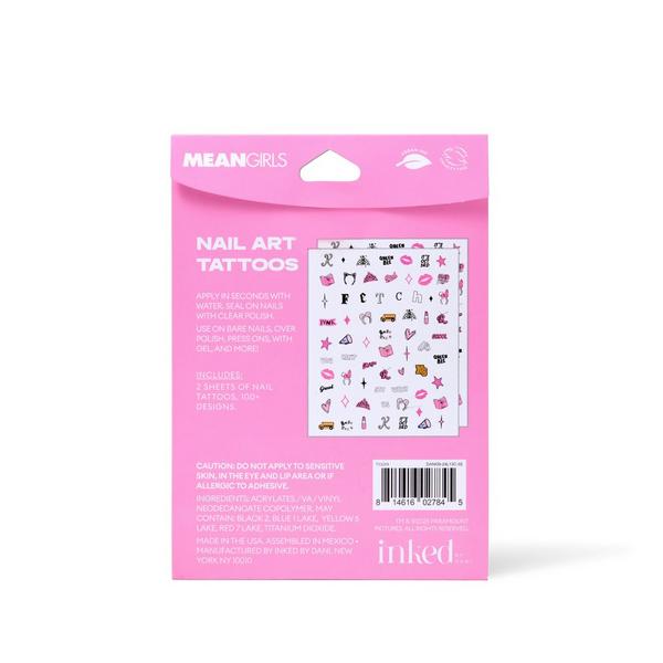 Inked by Dani INKED by Dani x Mean Girls: Fetch Nail Art #2