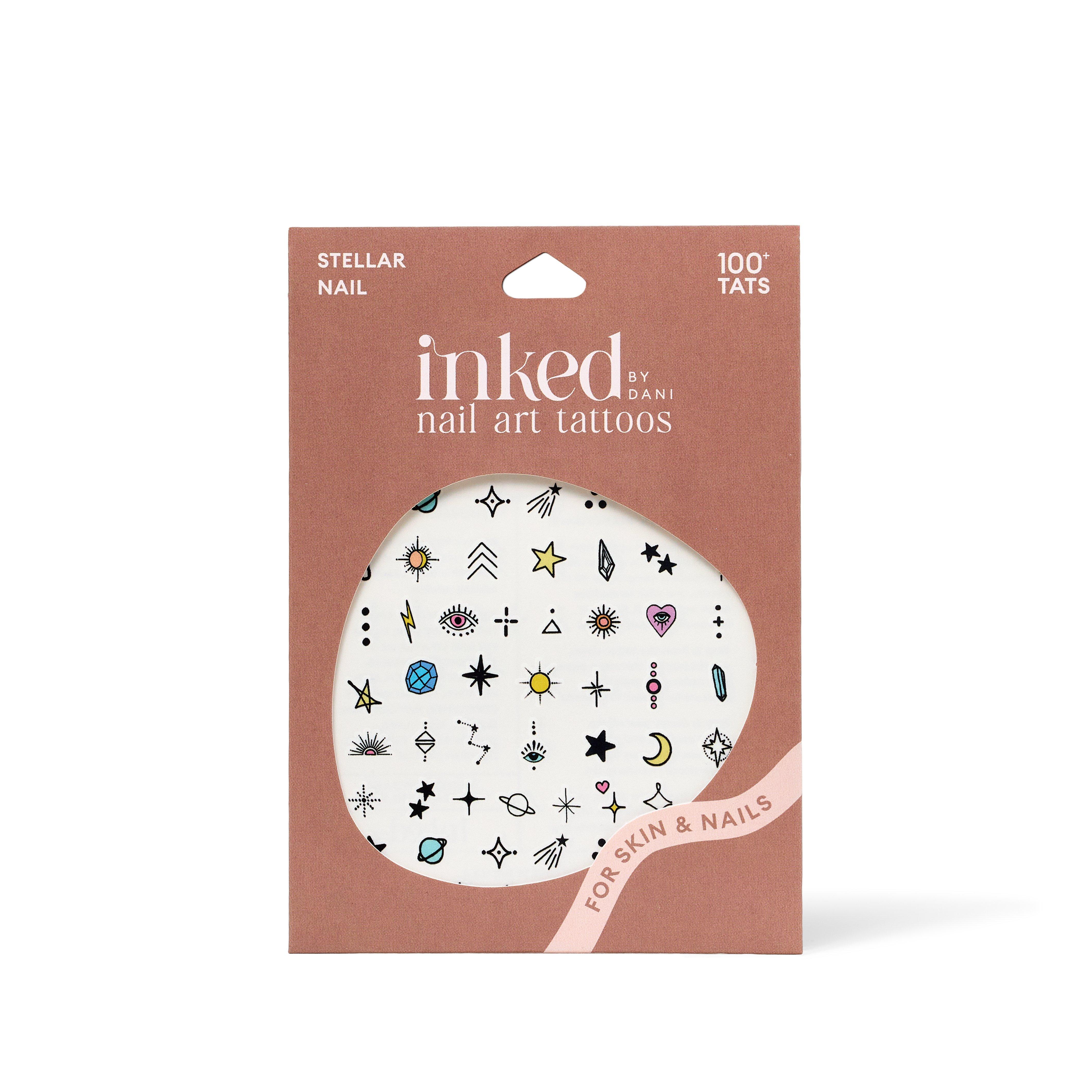 Inked by Dani Stellar Nail Art Tattoo Pack #1