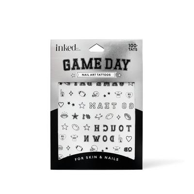 Inked by Dani Game Day Victory Nail Art