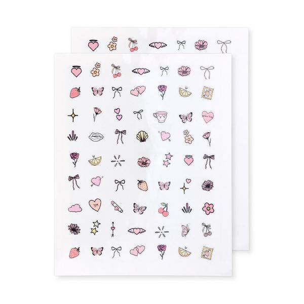 Inked by Dani Heavenly Nail Art Temporary Tattoo Pack #3