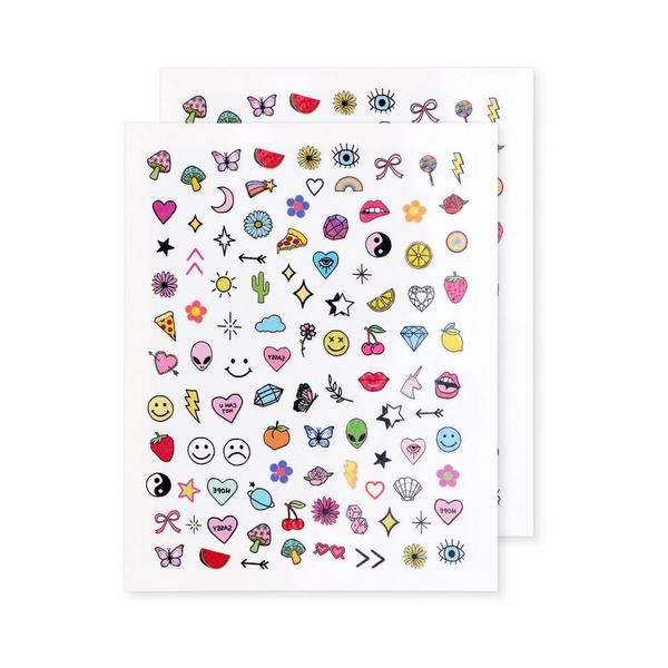 Inked by Dani Color Nail Art Temporary Tattoo Pack #3