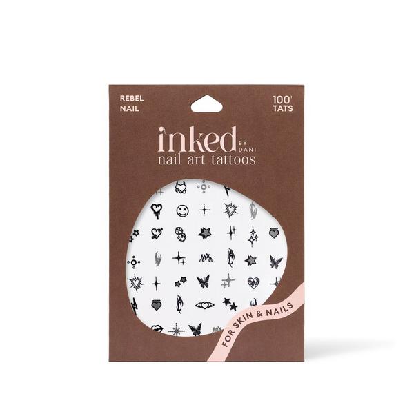 Inked by Dani Rebel Nail Art Temporary Tattoo Pack #1