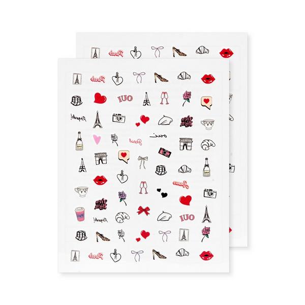 Inked by Dani INKED by Dani x Emily in Paris: Amour Nail Art #3