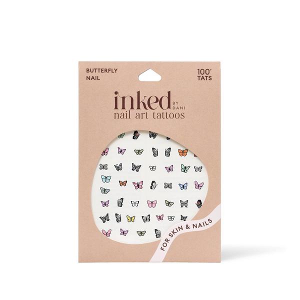 Inked by Dani Butterfly Nail Art Temporary Tattoo Pack #1