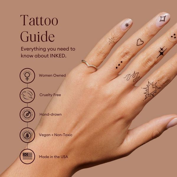 Inked by Dani Juicy Nail Art Temporary Tattoo Pack #4